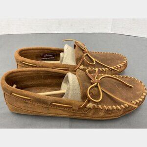 Minnetonka Mens Double Bottom Softsole Slippers